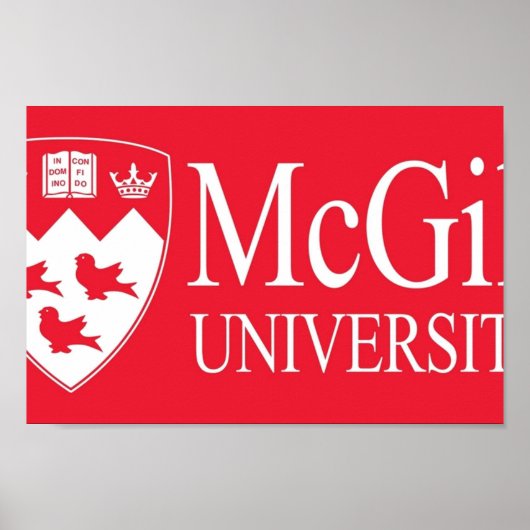 マギル大学 ポスター (正面)