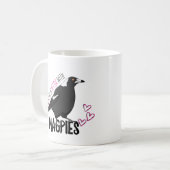 マギンズマグカップの方が人生は好い コーヒーマグカップ (正面左)