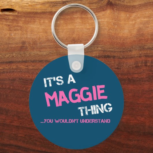 マギーお前は名前が分からなかったこと キーホルダー (正面)