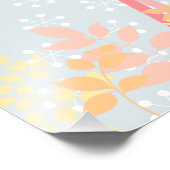 マギーのMenagerie子供部屋プリント:さくらんぼキリン フォトプリント (角)