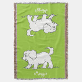 マギー毛布 スローブランケット (正面縦)