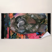 マギー黒潮ビーチタオル ビーチタオル (正面)