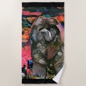 マギー黒潮ビーチタオル ビーチタオル (正面)