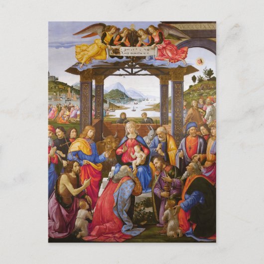 マギー・オスペデール・デグリ・イノセンティの崇拝 ポストカード (正面)