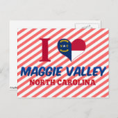 マギー・バレー（Maggie Valley）、ノースカロライナ州 ポストカード (正面/裏面)