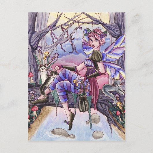 マギー – Fairy and Catポストカード ポストカード (正面)