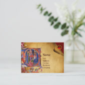 マギ出生クリスマスパーチメントの崇拝 名刺 (スタンド正面)