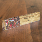 マギ出生祭の崇拝 デスクネームプレート (側面)