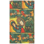 マギ崇拝，初期の出生クリスマス テーブルクロス (正面)