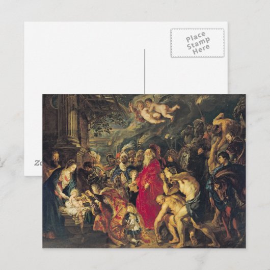 マギ崇拝， 1610 ポストカード (正面/裏面)