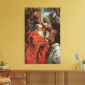 マギ崇拝， 1624 キャンバスプリント (インサイチュ (リビング))