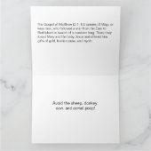 マギ・サンドロ・ボッティチェリの崇拝1475年～1476年 カード (内部)