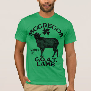 マクおもしろいレガーG.O.A.T.LAMB「舌に触れないほど柔らかい」 Tシャツ