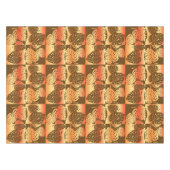 マクアモンステラ熱帯ハワイアンブレンドストライプの物 テーブルクロス (正面(横))