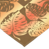 マクアモンステラ熱帯ハワイアンブレンドストライプの物 テーブルクロス (アングル)