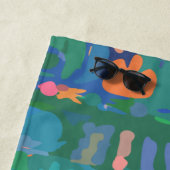 マクカラフルマリストBoho抽象芸術パーソナライズされた ビーチタオル (インサイチュ)