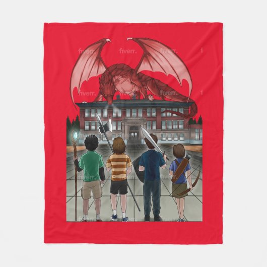 マクギルブラD&Dクラブブランケット フリースブランケット (正面)