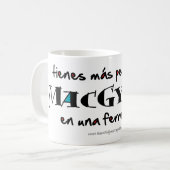 マクギーバーエンウナフェレテリア コーヒーマグカップ (正面左)
