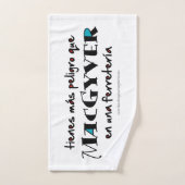 マクギーバーエンウナフェレテリア バスタオルセット (ハンドタオル)