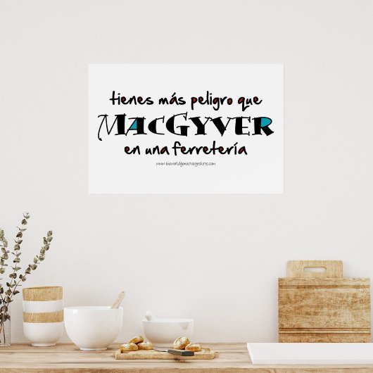 マクギーバーエンウナフェレテリア ポスター (キッチン)