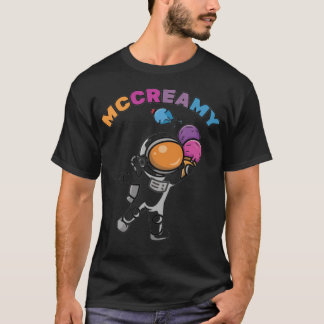 マククリーミー宇宙おもしろい宇宙飛行士Yutuber Ngmrfresha Tシャツ