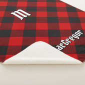 マクグレゴールロブロイタータンチェックシェルパブランケット シェルパブランケット (3/4)