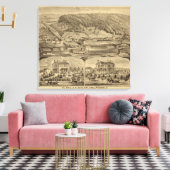 マクケポートペンシルバニア キャンバスプリント (インサイチュ (リビング))