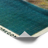 マクコードクレード滝オンコロンビアリバー ポスター (角)