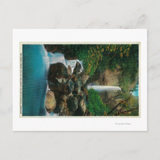 マクコードクレード滝オンコロンビアリバー ポストカード (正面)