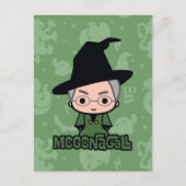 マクゴナガル教授キャラクターアート ポストカード (正面)