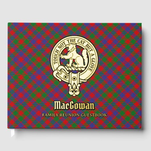 マクゴワンファミリー懇親会 ゲストブック (正面)