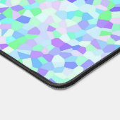 マクシマカラフルリストGroovy Boho抽象芸術振り分け デスクマット (コーナー)