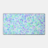 マクシマカラフルリストGroovy Boho抽象芸術振り分け デスクマット (正面)