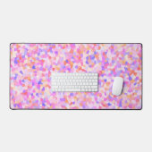 マクシマトリップ(幻覚体験)のようなリスカラフルトボホスプリンクルモザイク デスクマット (キーボード&マウス)