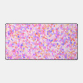 マクシマトリップ(幻覚体験)のようなリスカラフルトボホスプリンクルモザイク デスクマット (正面)