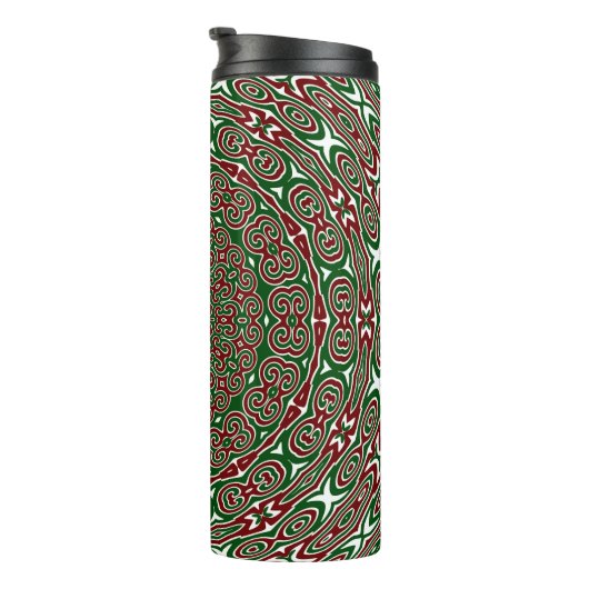 マクシマファンシーリスト華美グルービークリスマスマンダラ タンブラー (回転右)