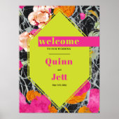 マクシマモダンリストのフローラ結婚の歓迎 ポスター (正面)