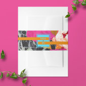 マクシマモダンリストのマルリ結婚ーフローラ 招待状ベリーバンド