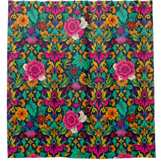 マクシマリストの夢の風景シャワーカーテン シャワーカーテン