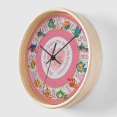 マクシマリストキッチンデコーティータイムカスタムコテージ 壁時計 (傾斜)