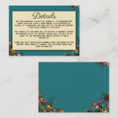 マクシマリストジュエル結婚トの詳細カード エンクロージャーカード (正面/裏面)