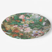 マクシマリストドリームヴィンテージダークフローラ ペーパープレート (アングル)