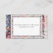 マクシマリストフローラシャビーカントリーヴィンテージ詳細 エンクロージャーカード (裏面)