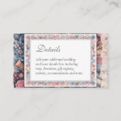 マクシマリストフローラシャビーカントリーヴィンテージ詳細 エンクロージャーカード (正面)