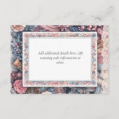 マクシマリストフローラシャビーカントリーヴィンテージ詳細 エンクロージャーカード (裏面)