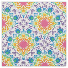 マクシマリストレインボーフローラ噴水アールデコ ファブリック