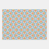 マクシマリストレインボーフローラ噴水デコファン ラッピングペーパーシート (正面)