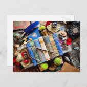 マクシマリスト書誌 シーズンポストカード (正面/裏面)