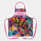 マクシマリスト熱帯フローラジャングル エプロン (正面)