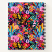 マクシマリスト熱帯フローラ ノートブック (裏面)